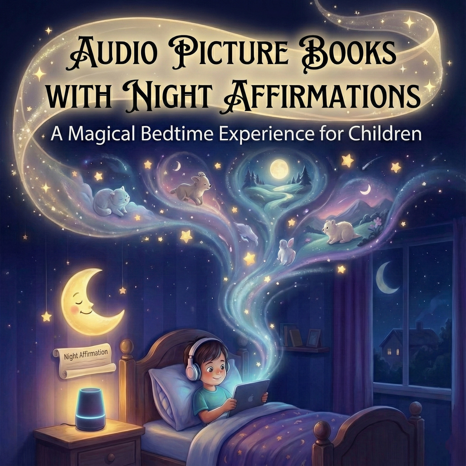 ✨ Audio Picture Books with Night Affirmations ✨