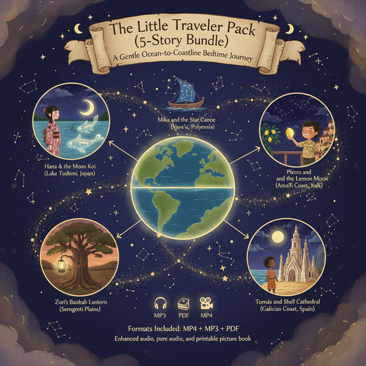 ⭐ The Little Traveler Pack (5-Story Bundle)