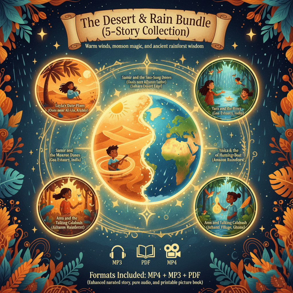 ⭐ The Desert & Rain Bundle (5-Story Collection)