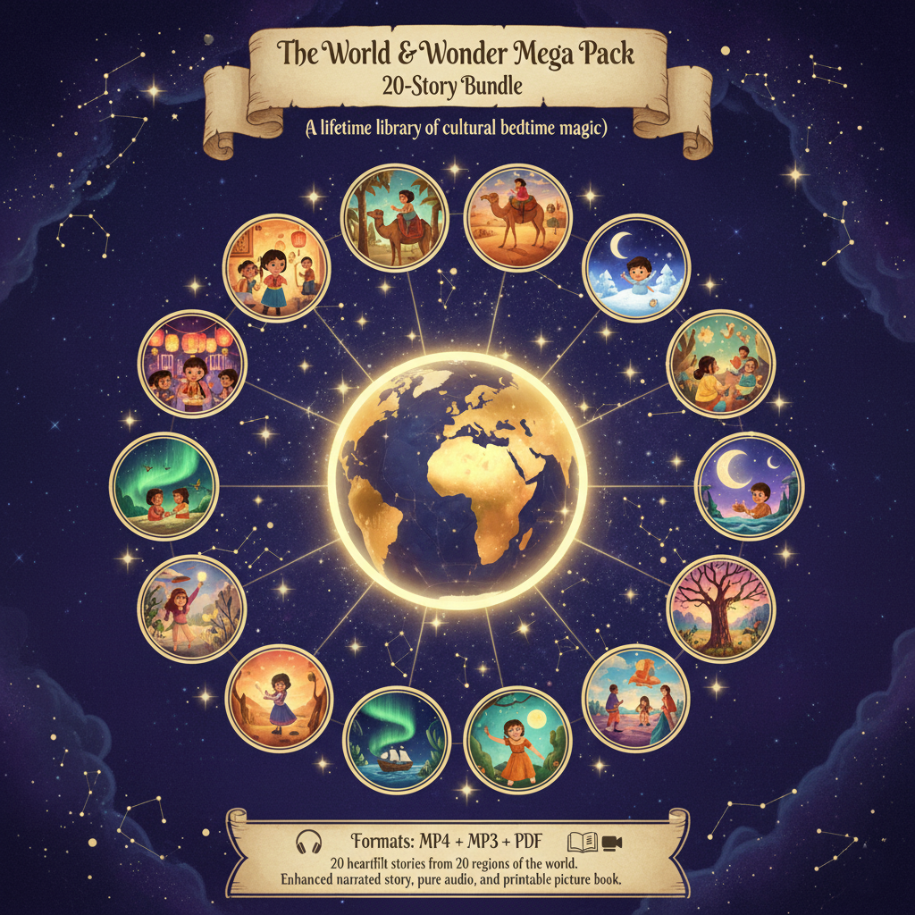 🌍💛 The World & Wonder pack (20-Story Mega Bundle)